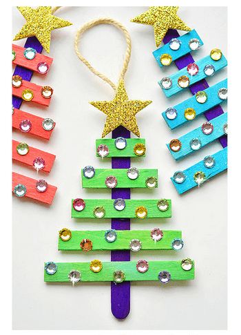 79 Easy Christmas Crafts to Make and Sell for Profit - MoneyPantry Christmas Crafts To Make And Sell, Christmas Tree Ornament Crafts, Christmas Background Images, Stick Christmas Tree, Wall Christmas Tree, Christmas Decorations For Kids, Crystal Christmas Tree, Homemade Christmas Decorations, Christmas Crafts To Make