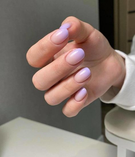 The Prettiest Modern French Manicure Ideas For Fall to Wear on Repeat Modern French Manicure, French Manicure Ideas, Lilac Shades, Purple Manicure, Spring Nail Ideas, Ombre Manicure, Lilac Nails, Manicure Colors, Short Gel Nails