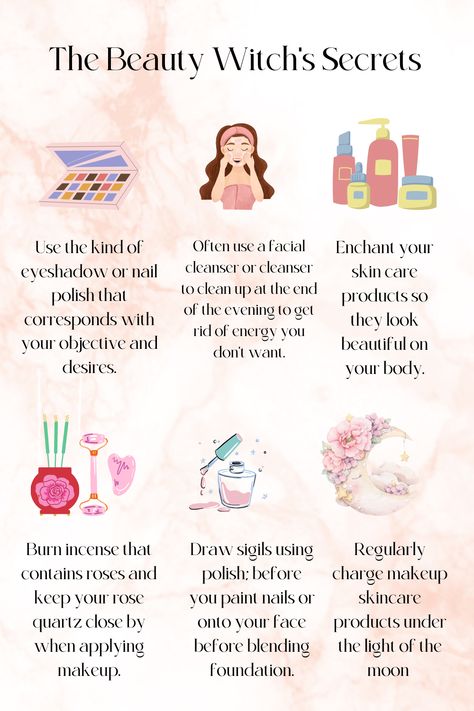 Beauty Potions Witchcraft, Witch Beauty Tips, Beauty Witch Tips, Witchy Beauty Tips, Ancient Beauty Rituals, Glamour Witch Aesthetic, Ancient Beauty Secrets, Witchcraft Beauty, Beauty Witchcraft