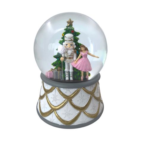 5.5" Nutcracker Ballet Snow Globe by Ashland® Nutcracker Ballet Christmas Decor, Nutcracker Snow Globe, Ballerina Standing, Girly Wishlist, Nutcracker Ballet Christmas, Ballet Christmas, Nutcracker Christmas Decorations, Nutcracker Ballet, Christmas Inspo