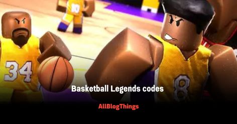 Basketball Legends is one of the most popular Roblox games, in which you can play ball with the greats, and for improvement in your game codes are there to help you out.<img alt="Basketball Legends codes" border="0" data-original-height="630" data-original-width="1200" src="https://blogger.googleusercontent.com/img/b/R29vZ2xl/AVvXsEhm6TEj... Roblox Games, Free Rewards, Game Codes, Basketball Legends, Roblox Codes, Play Ball, Victorious, You Can Do, Most Popular