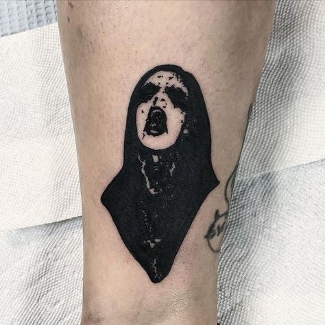 Dystopia Tattoo, Dark Black Tattoos, Metal Band Tattoos, Metal Tattoo Ideas, Mayhem Tattoo, Psychobilly Tattoo, Black Metal Tattoo, Lit Tattoos, Rip Tattoos