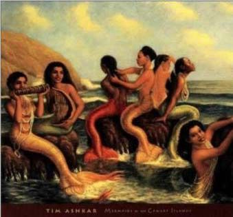 "Mermaids of the Canary Islands," by Tim Ashkar Mermaid Sightings, African American Mermaid, Water Spirit, Real Mermaids, Mermaid Aesthetic, Black Mermaid, Mermaids And Mermen, Vintage Mermaid, Mermaid Life