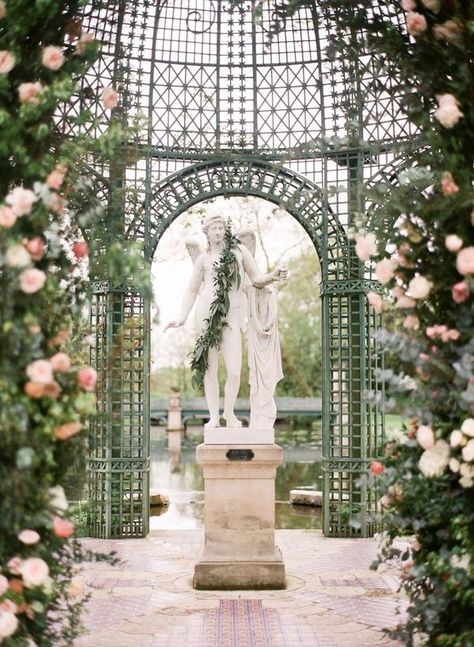 Enchanted Gardens, Wedding Destinations, Chateau Wedding, Wedding Styling, Home Inspo, French Garden, Enchanted Garden, Horse Drawn, Building Ideas