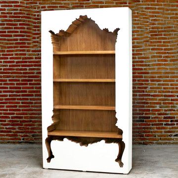 InsideOut Bookcase Bookcase White, White Bookcase, Decoration Inspiration, On The Top, Book Shelf, My Dream Home, All Modern, Cool Furniture, Painted Furniture