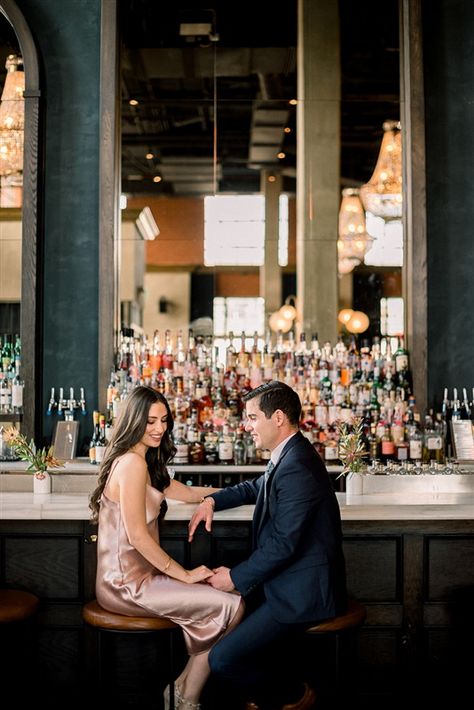 Elegant Engagement Photos at the Ramble Hotel via Rocky Mountain Bride Mallorca Engagement Photos, Edgy Engagement Pictures, Ramble Hotel, Future Photography, Elegant Engagement Photos, Hotel Chic, Couple Engagement Pictures, Garden Engagement, City Engagement Photos