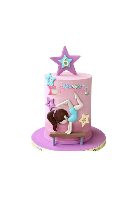 🤸‍♀️🎂 Super Sweet Gymnastics Cake Alert! 🎂🤸‍♂️  We’re excited to introduce our super sweet Gymnastics Cake – the ultimate treat for gymnastics lovers! 🌟✨  With vibrant colors, detailed gymnastics-themed decorations, and delicious flavors, this cake is a true showstopper. From dancing gymnast to miniature balance beams, every detail is crafted to perfection. 🤸‍♀️🏅 Gymnastics Themed Cake, Cinnamoroll Cake, Gymnastics Birthday Cakes, Gymnastics Cake, Gymnastics Cakes, Gymnastics Birthday, Themed Decorations, Balance Beam, 9th Birthday