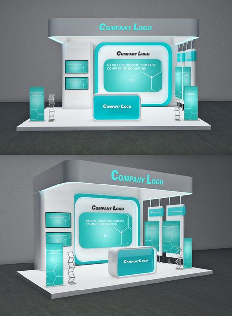 Medical Logo, Exhibition Booth Design, Presentation Video, Technology Company, Powerpoint Word, Exhibition Booth, Medical Technology, Mockup Free Download, Poster Mockup