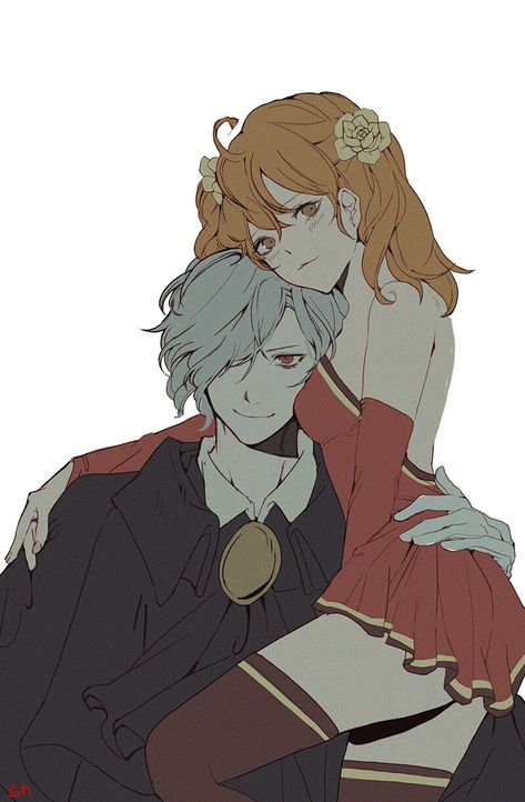 Anime Master And Servant, Master And Servant Pose Reference, Edmond Dantes, Cute Couple Drawings, Pinturas Disney, Type Moon, Anime Love Couple, Fate Series, Couple Drawings