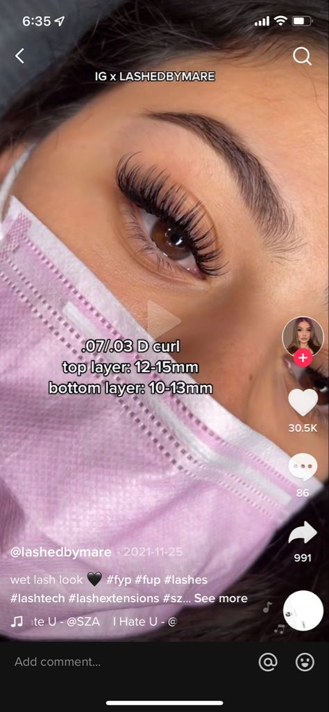 Lash Extensions With Sizes, Dark Lash Line Eyelash Extensions, Lash Inspiration Eyelash Extensions, Mascara Look Lash Extensions, Cat Eye Wet Look Lash Extensions, Doll Eyelash Extensions Styles, Long Wet Set Lash Extensions, Choppy Eyelash Extensions, Hybrid Lash Extensions Round Eyes