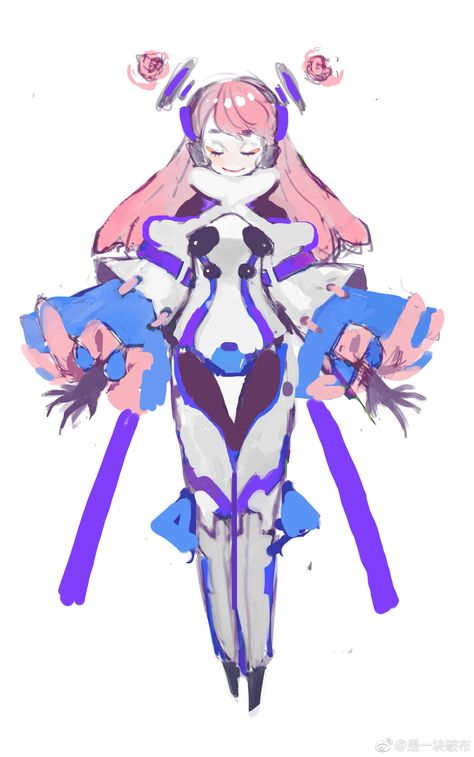 Cybercore Character Design, Goth Pastel Aesthetic, Tech Character Design, Mecha Character Design, Priestess Character Design, Bro What, Cyberpunk Aesthetic, 캐릭터 드로잉, 영감을 주는 캐릭터