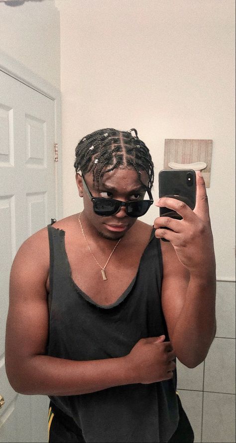 #blackmensfashion #blackmenhairstyles #hairstyles #braids Single Braids For Men, Braids For Men, Single Braids, Men Hair Color, Black Men Hairstyles, Mens Braids, Mens Braids Hairstyles, Hairstyles Braids, Black Men Fashion