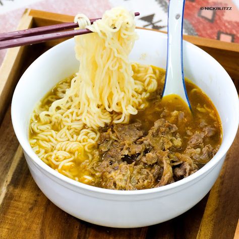 Satay Noodle Soup, Satay Beef, Beef Satay, Beef Marinade, Meat Marinade, Noodle Soup Recipe, Satay Sauce, Beef Noodle Soup, Shabu Shabu