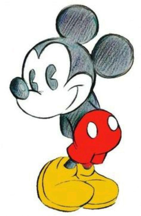 Mickey Drawing, Disney Character Drawings, Easy Disney Drawings, Disney Drawings Sketches, Mouse Drawing, Cute Disney Drawings, Mickey Mouse Art, Disney Art Drawings, Tiny Tattoo