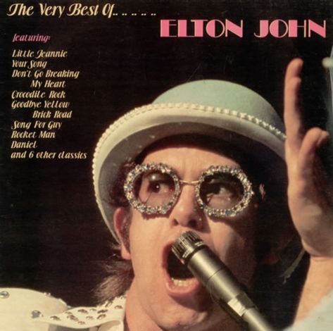 Elton John Concert, Elton John Songs, Goodbye Yellow Brick Road, Real Cowboys, Piano Player, Yellow Brick Road, Music Covers, Vintage Music, The 20th Century