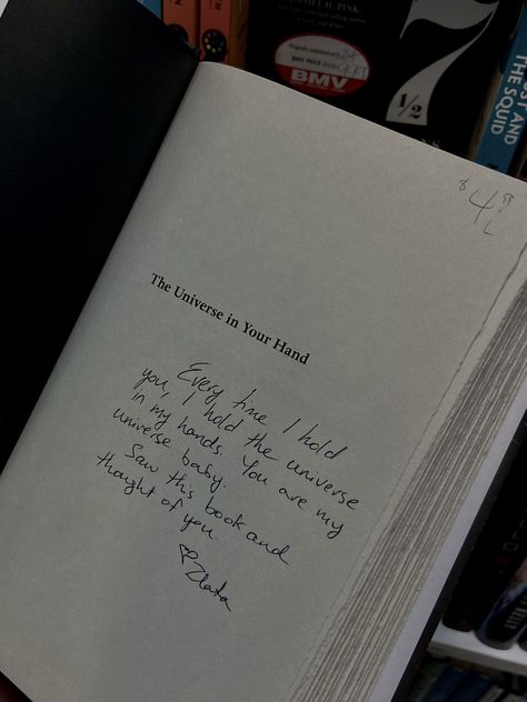 znb ☾ on Twitter: "found an absolutely sickening note in a book i was skimming through… " Book Dedications, Book Dedication, Anime Crafts, Thoughts Of You, Lovey Dovey, Love Words, Quote Aesthetic, Love Letters, The Universe