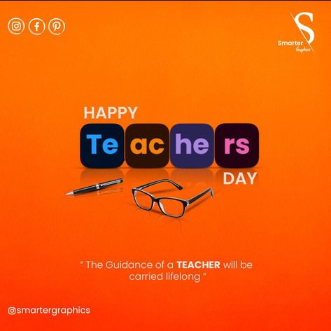 Happy Teacher's Day🧑‍🏫🧑‍🎓 💠➖➖💠➖➖💠➖➖💠 Dm for creatives & Social Media Design📱📞 Thankyou for your support and Love 💕 💠➖➖💠➖➖💠➖➖💠 DESIGN BY :- @smartergraphics @smartergraphics @shahnwaz.a 💠➖➖💠➖➖💠➖➖💠 #teacher'sday #happyteachersday #Teachers #Teachersspecial #creativefestivalpost #creativespecialday #specialdayspost #classmat #guru #adhyapak #teachervsstudent #teachersday #Teachersdaycreative #happyteachers #sir #principal #designinspiration Happy Teachers Day Graphic Design, Happy Teachers Day Template Design, Teachers Day Creative Ads For Digital Marketing, Teachers Day Social Media Creatives, Teachers Day Graphic Design, Happy Teachers Day Creative Ads, Teachers Day Design Ideas, Teacher Day Poster Design, Teachers Day Creative Post