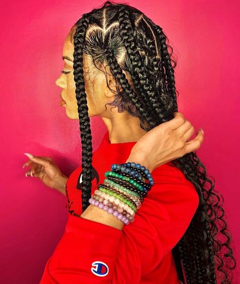 Trendy Braided Hairstyles, Heart Hairstyles, New Trendy Hairstyles, Heart Braid, Cute Box Braids, Braid Inspiration, Cute Braided Hairstyles, Heart Hair, Quick Braided Hairstyles