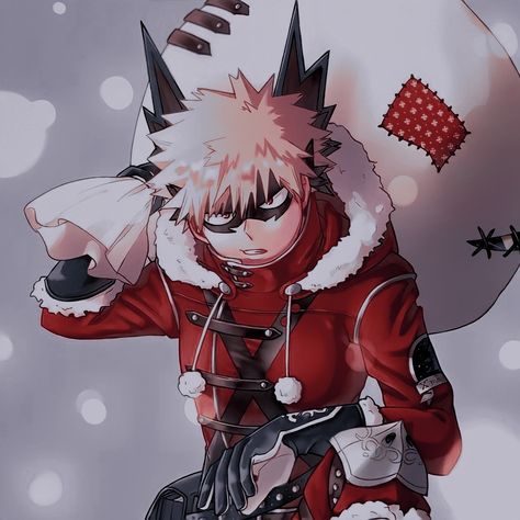 Bakugo Katsuki Fanart Cute, Bakugou Manga, Night Biking, Anime Christmas, Katsuki Bakugou, Hero Wallpaper, Christmas Icons, Cartoon Profile Pics, Boy Art