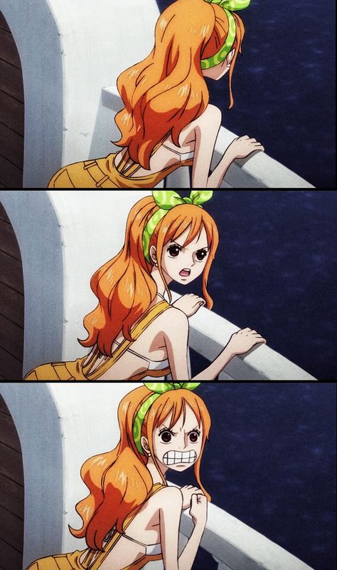 Nami Wallpapers Aesthetic, Nami Aesthetic, One Piece Collage, Nami San, One Piece Movie, Orange Aesthetic Wallpaper, One Piece Stampede, One Piece Characters, One Piece Wallpaper