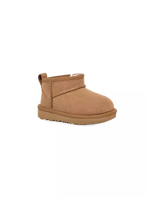 Little Girl's & Girl's Classic Ultra Mini Boots Uggs Mini, Ultra Mini Boots, Mini Boots, Ugg Shoes, Saks Fifth, Saks Fifth Avenue, New Arrivals, Boots