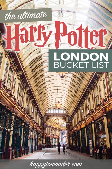 An epic master list of all the best Harry Potter things to do in London - a must read for anybody's Harry Potter bucket list! Includes Harry Potter filming locations in London, Harry Potter attractions, the Harry Potter set/studio tour, tips for getting tickets to Harry Potter and the Cursed Child, and much more. A must read before you travel to London. #london #england #harrypotter Harry Potter Things, London Harry Potter, Harry Potter Filming Locations, Harry Potter London, Harry Potter Travel, London Bucket List, Restaurants In Paris, Master List, United Kingdom Travel