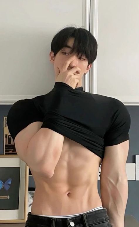 남성 근육, Muka Lelaki, Male Pose Reference, Men Abs, Handsome Asian Men, Hot Asian Men, Body Reference Poses, Cute Asian Guys, Human Poses Reference