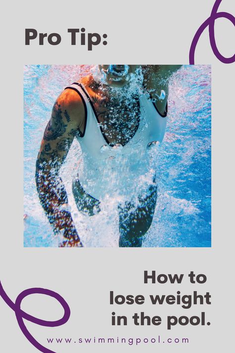 how to lose weight in the pool Swimming Workout Fat Burning, Pool Workouts For Stomach, Pool Workouts For Fat Loss, Perfect Summer Body, Pool Weights, Pool Workouts, Swimming Pool Exercises, Water Workouts, Pool Exercises