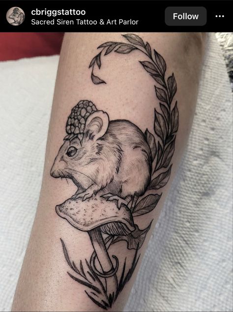 Mouse tattoo raspberry blackberry berry mushroom Raspberry Tattoo, Blackberry Tattoo, Mouse Tattoo, Mouse Tattoos, Memorial Tattoo, Memorial Tattoos, Blackberry, Berry, Raspberry