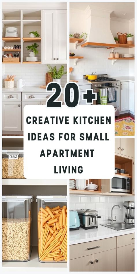 Small apartment? No problem! Discover 21 clever kitchen ideas that maximize space. Kitchen At Entrance Of Apartment, Bright Kitchen Ideas Small Spaces, Small Nyc Kitchen Remodel, Tiny Kitchen Lighting, More Space In Small Kitchen, Apartment Kitchens Cute, Small Renovation Ideas, Apartment Small Kitchen Ideas, Kitchen Decor Small Space