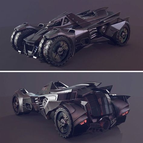 From the video game Batman: Arkham Knight. There have been so many Batmobiles from so many different iterations of Batman over the years that it has practically become a character in it’s own right. This story is a gritty character/crime drama that warrants a realistic but impressive take on the Batmobile, and I feel it is most accurately and appropriately portrayed in it’s version from Arkham Knight. Arkham Batmobile, Batmobile Concept Art, Batmobile Arkham Knight, Batman Vehicles, Arkham Knight Batmobile, Batman Arkham Knight Batmobile, Bat Mobile, Batman Car, The Batmobile