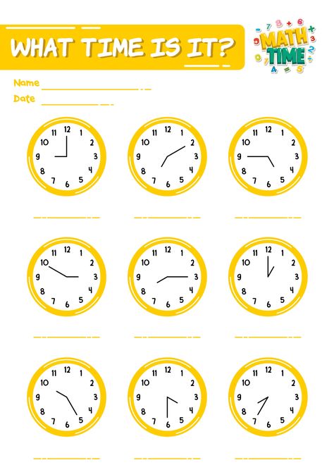 Telling Time Worksheets 2nd Grade Telling Time Worksheets 2nd Grade, Time Worksheets Grade 2, Telling Time Lesson, Clock Worksheets, Math Coloring Worksheets, Learn To Tell Time, First Grade Math Worksheets, Telling Time Worksheets, 3rd Grade Math Worksheets