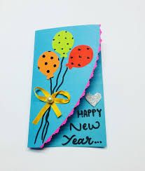 Novogodisnje Cestitke, Architecture Challenge, Card Making For Kids, New Year Card Ideas, New Year Cards Handmade, New Year Card Making, Cards Diy Easy, Easy Greeting Cards, Card Design Handmade