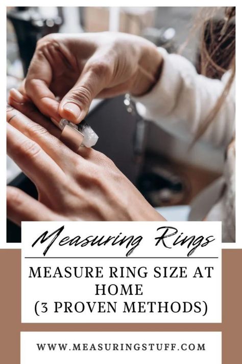 How To Tell Your Ring Size, How To Find Out Your Ring Size, How To Measure Finger For Ring Size, How To Find Ring Size, How To Determine Your Ring Size, How To Figure Out Ring Size, Measuring Ring Size At Home, How To Find Your Ring Size At Home, How To Find Your Ring Size