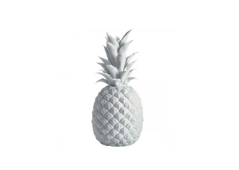 Porcelain Pineapple: Remodelista Pineapple Ornament, Ceramic Pineapple, Furbish Studio, White Pineapple, Pineapple Decor, Pineapple Design, White Home Decor, Modern Sculpture, Burke Decor