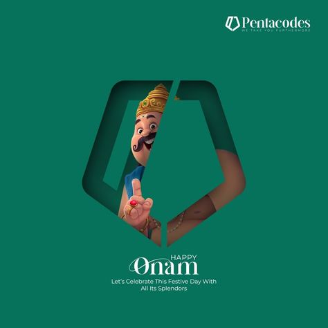 Happy Onam! Pentacode wishes this Onam to fill your lives with the colors of a cultural blend and the true spirits of the harvest festival #pentacodes #onam2022 Onam 2023 Poster, Onam Wish Post, Happy Onam 2023, Creative Onam Poster Design, Maveli Onam Poster, Onam Social Media Post, Happy Onam Creative Poster, Onam Creative Ad Design, Happy Onam Creative