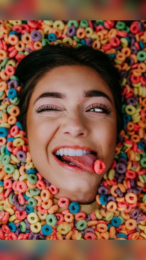 Cereal Photoshoot, Cereal Photography, Cereals Photography, Food Portrait, Creative Portrait Photography, Photography 101, Photoshoot Concept, Color Profile, Phone Photography