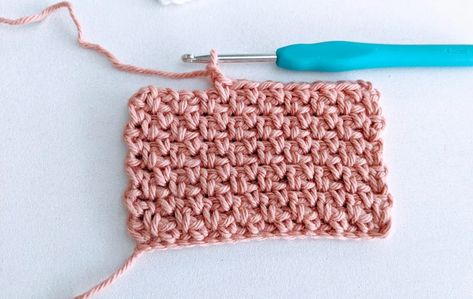 Moss Stitch Crochet Tutorial | My Crochet Space Moss Crochet Stitch, Crochet Moss Stitch, Linen Stitch Crochet, Crochet Moss, Crochet Space, Moss Stitch Pattern, Finger Knitting Projects, Simple Scarf Crochet Pattern, Different Crochet Stitches