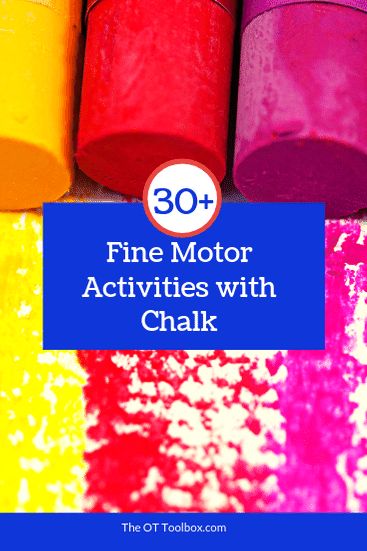 Use these fine motor activities with chalk to work on specific skills like fine motor strength, precision, distal mobility, and coordination needed for hand strength, and pencil grasp. Perfect for fine motor activities with indoor play or outdoor activities. Pencil Grasp, Fine Motor Activity, Fine Motor Activities For Kids, Occupational Therapy Activities, Rainbow Writing, Writing Lines, Creativity Exercises, Pediatric Therapy, Fine Motor Skills Activities