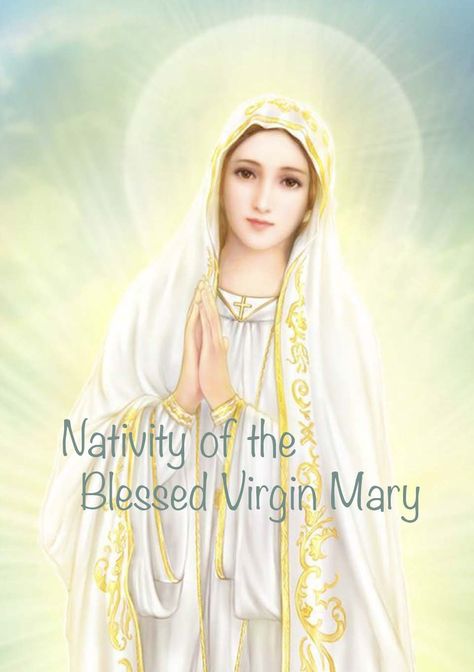 Nativity of the Blessed Virgin Mary Nativity Of Mary, Virgin Mary Picture, Mother Mary Pictures, مريم العذراء, Jesus Mother, Mother Mary Images, Images Of Mary, Mama Mary, Queen Of Heaven