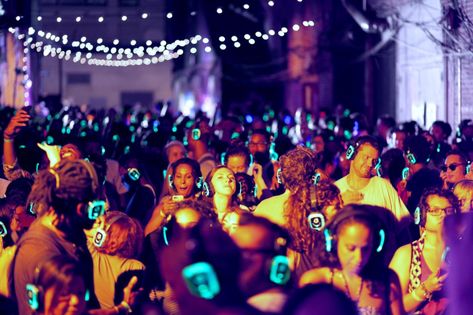 We offers silent party headphones rental at affordable price, best wireless silent disco headphones with 3 channel service for your party and events. Silent Party, Bumble Bff, Disco Floor, Silent Disco, World Dance, People Dancing, Boat Party, Outdoor Voices, Hen Do