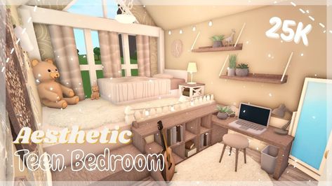 Bloxburg Bedroom Ideas Aesthetic Small, Bloxburg Room Ideas Aesthetic Bedroom, Rooms Bloxburg, Bloxburg Bedroom Ideas Aesthetic, Bloxburg Room Ideas Aesthetic, Bedroom Ideas Industrial, Preppy Bloxburg, Bedroom Parents, Aesthetic Loft