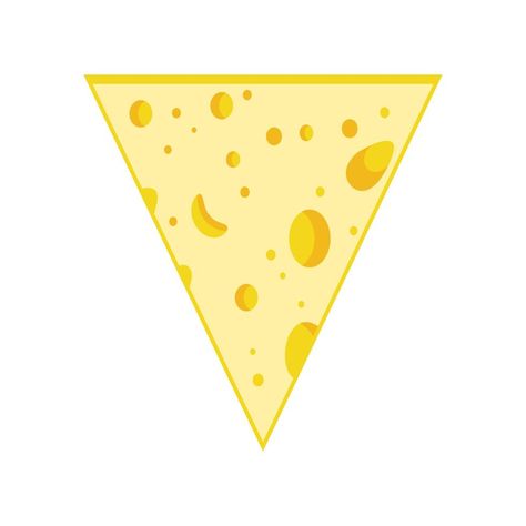 Cheese Slice, Triangle Vector, Pie Slice, Vector Art, Vector Free, Royalty Free, Pie, For Free, Clip Art