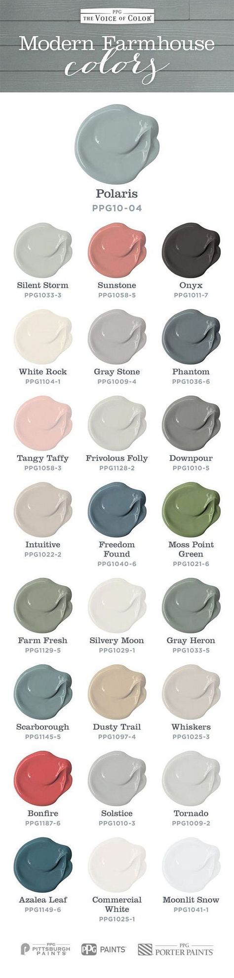 Farmhouse Paint Color scheme by Pittsburgh paints Do It Yourself Decoration, Fixer Upper Farmhouse, Interior Design Minimalist, Farmhouse Paint Colors, Farmhouse Paint, Casa Country, Farm House Colors, Joanna Gaines, Decor Minimalist