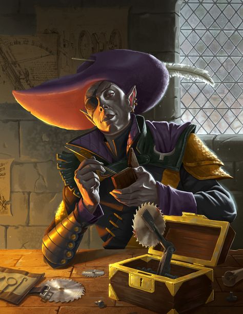 Jarlaxle's Guide to Traps, Omercan Cirit on ArtStation at https://www.artstation.com/artwork/v1rBzd Artemis Entreri, He Him Pronouns, Elf Rogue, Dnd Elves, Art Writing, Forgotten Realms, Cover Illustration, Leather Armor, Dungeons And Dragons Characters