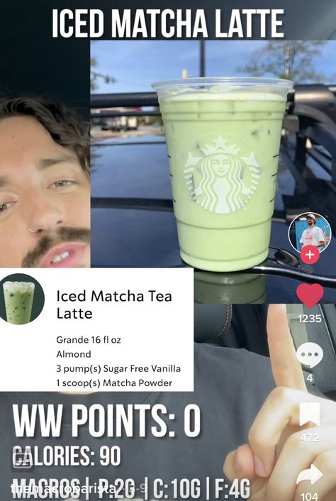 Matcha Latte Starbucks, Matcha Tea Latte, Iced Matcha Latte, Iced Matcha, Keto Foods, Matcha Powder, Tea Latte, Matcha Tea, Matcha Latte