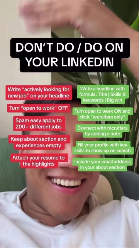 Stand OUT on LinkedIn like this 👌 #career #linkedin #linkedintips #gethired #resume | Workhap | Reels Resume Tips 2024, Job Interview Prep, Job Interview Answers, Write A Resume, Job Interview Preparation, Resume Advice, Job Interview Advice, Work Advice, Job Tips