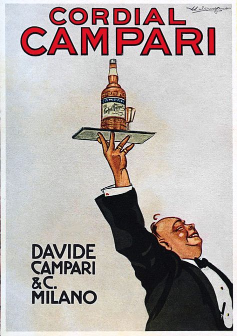 CALDANZANO Luigi-Cordial Campari-1920 1920s Advertisements, Graphic Design Vintage, Menu Vintage, Vintage Italian Posters, Old Posters, Italian Posters, Retro Graphic Design, Vintage Advertising Posters, Cocktail Art