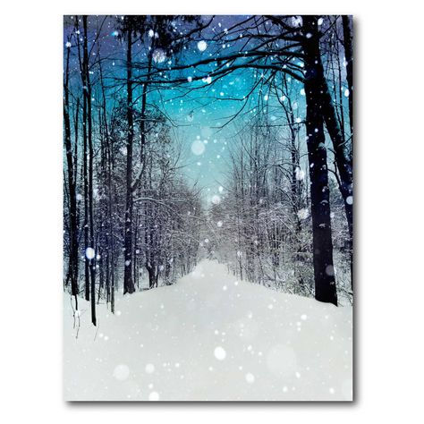 Winter Art, Christmas Paintings, Canvas Art Painting, Art Journals, Painting Inspiration, Art Sur Toile, Winter Wonderland, Painting Ideas, Fine Art Painting