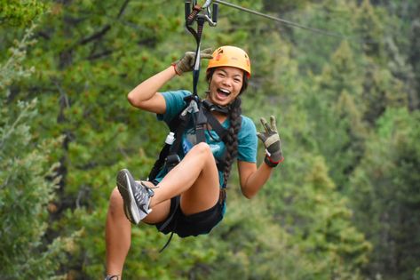 We are Denver's one-stop adventure shop and operator of Colorado's longest and fastest ziplines. As Denver's premier adventure outfitter we offer a huge variety of guided activities in the Rocky Mountains close to Denver including ziplining, mountain biking, hiking, trail running, rock climbing, rafting, sightseeing, snowshoeing and skiing. Guided adventures at all levels are available year-around. Door-to-door transportation and equipment included. Any group size welcome. High Ropes, Extreme Activities, Zipline Adventure, Adventure Mountain, Idaho Springs, Colorado Adventures, What To Do Today, Zip Line, Quito Ecuador